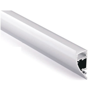 EKPF16 - Perfil de Alumínio Para Fita LED com Difusor Leitoso Para Roda-Teto 