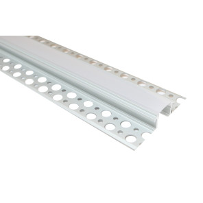 EKPF9155 - Perfil de Alumínio Para Fita LED com Difusor Leitoso No Frame 